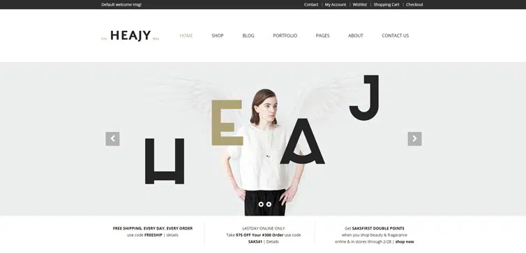 Heajy - Jewelry Store HTML Template