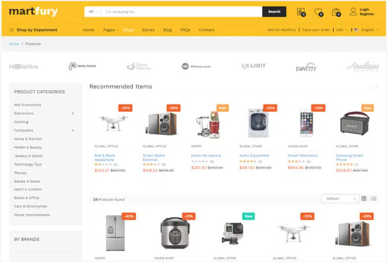 MartFury - Multivendor / Marketplace Laravel eCommerce System