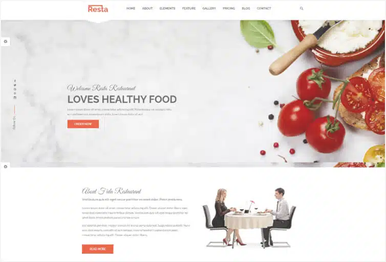 Resta – Restaurant HTML Template