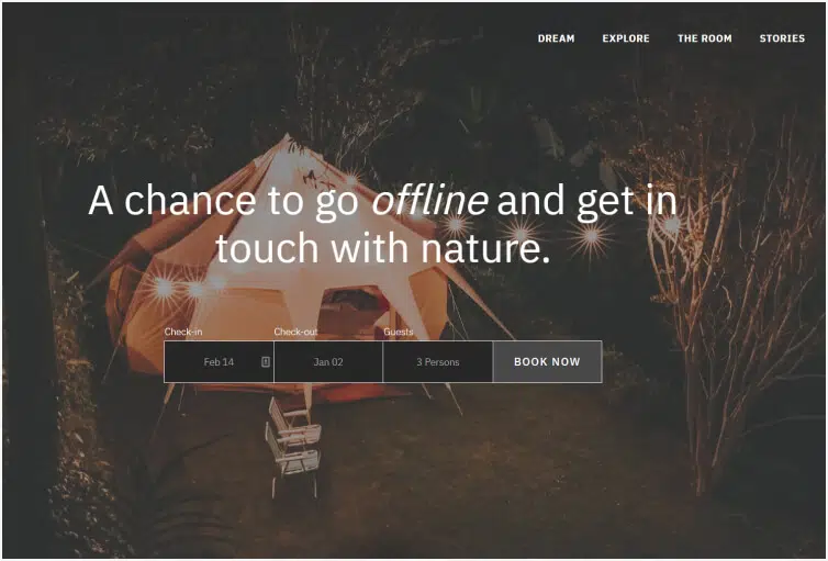 Shelter - Hotel Website Template