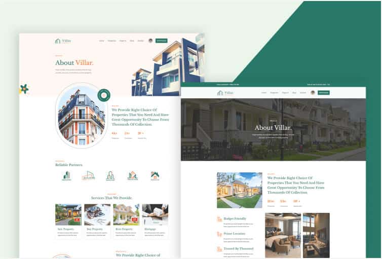 Villar - Real Estate Webflow template