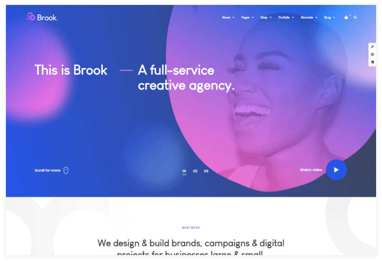 Brook – Creative Agency & Business HTML Template