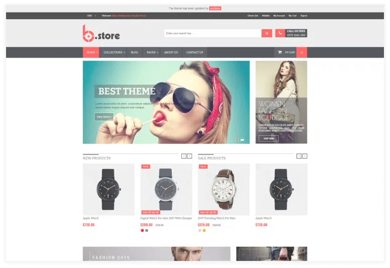 Multipurpose Shopify Theme - Bstore
