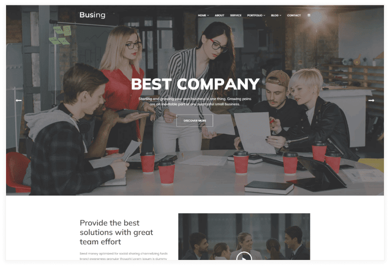 Busing – Business Consulting Bootstrap 5 Template