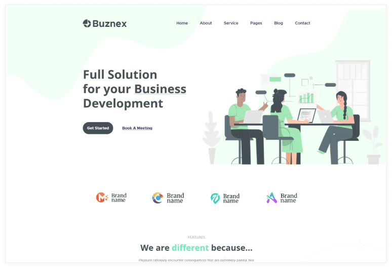 Buznex – Corporate Business Bootstrap5 Template