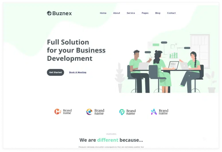 Buznex – Corporate Business Bootstrap5 Template