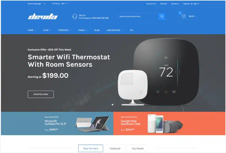 Multipurpose Responsive Shopify Theme - Devita
