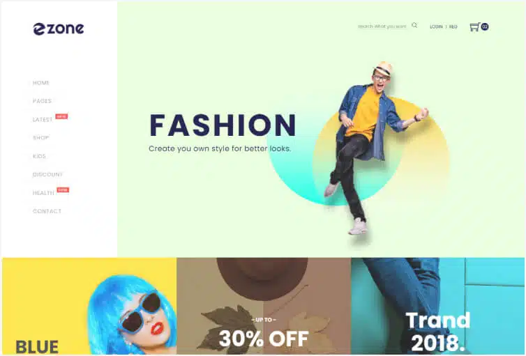 Ezone – Mega Shop eCommerce HTML Template