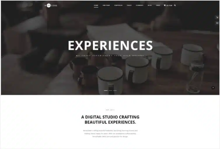 H-Code – Responsive & Multipurpose WordPress Theme