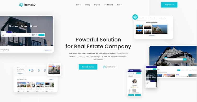 HomeID – Real Estate HTML Template
