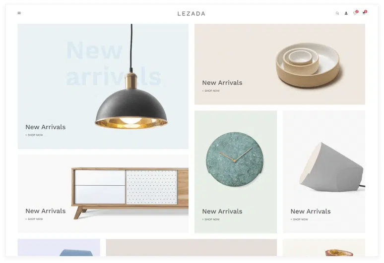 Lezada – Multipurpose eCommerce HTML Template with multi-vendor
