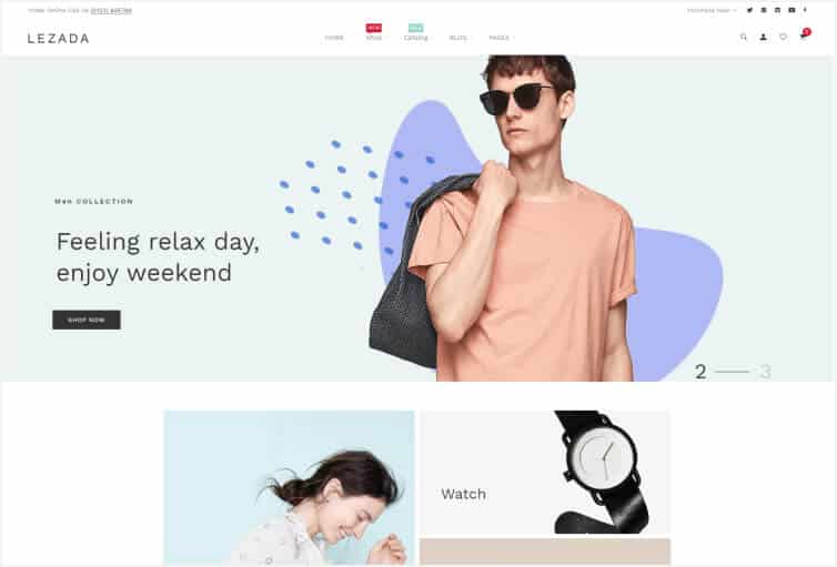 Lezada – Fully Customizable Multipurpose Shopify Theme