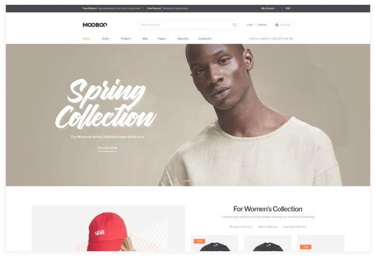 Fashion Shopify Theme - Mooboo