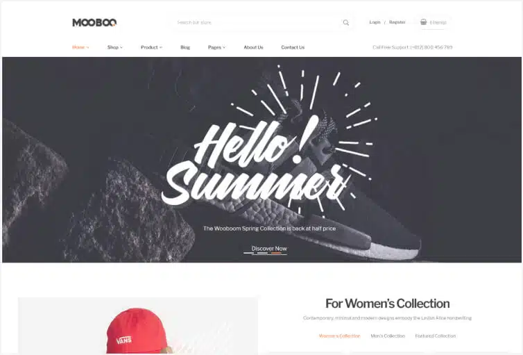 Fashion Shopify Theme - Mooboo