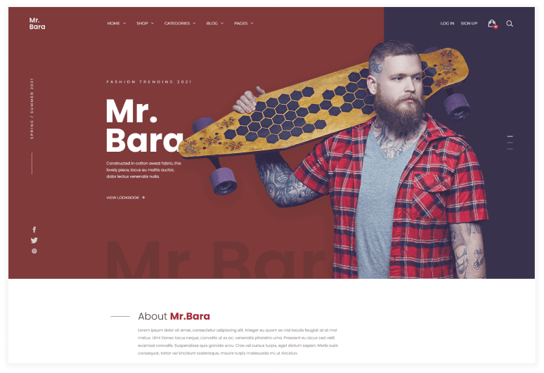 Mr.Bara – Multipurpose Bootstrap eCommerce HTML Template