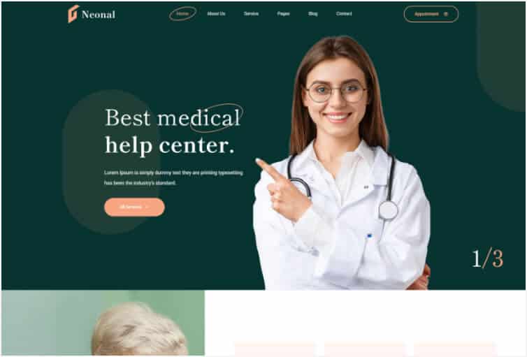 Neonal - Medical Service Bootstrap 5 Template