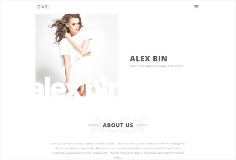 Pixal – Multipurpose HTML Template