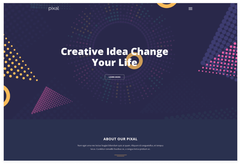 Pixal – Multipurpose HTML Template