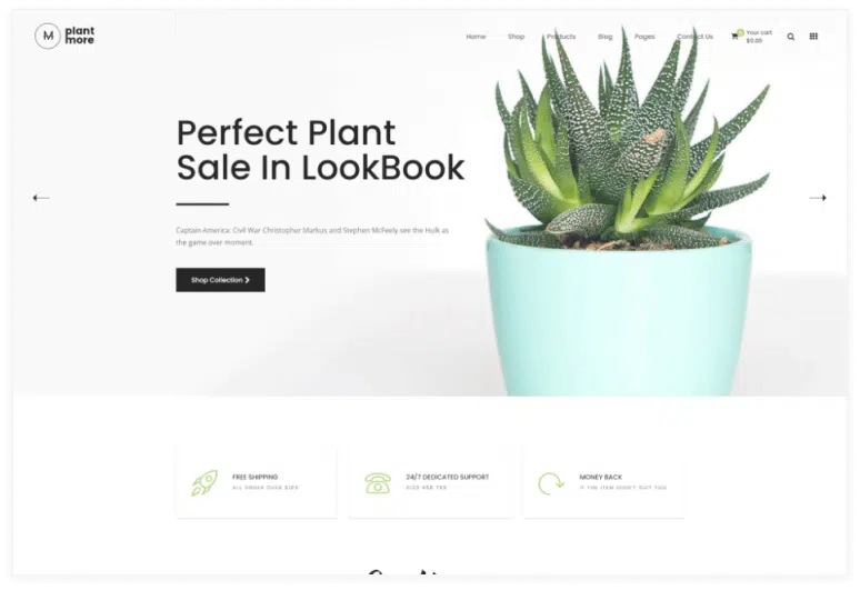 Plantmore – Flower Nursery Shopify Theme