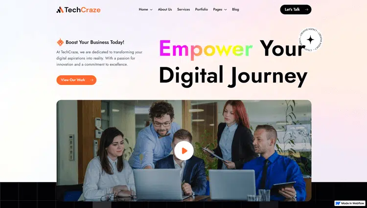 TechCraze - IT Website Template