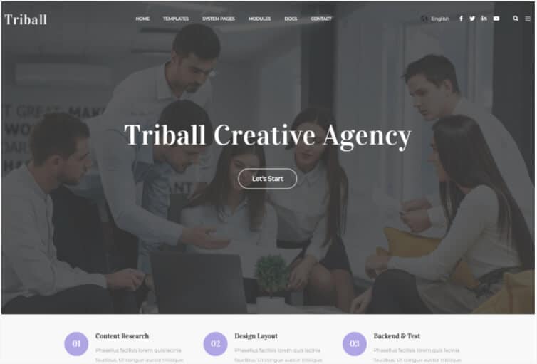 Triball - Agency HubSpot Theme