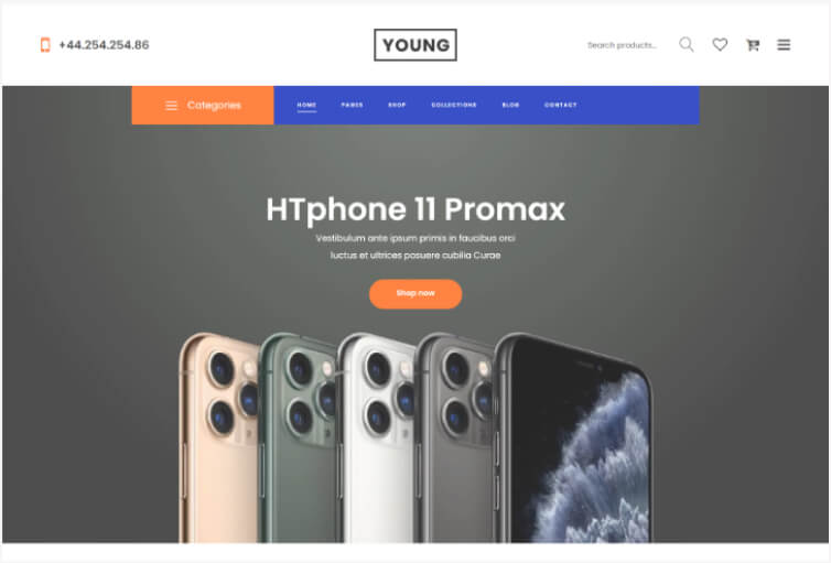 Young – Multipurpose eCommerce HTML Template