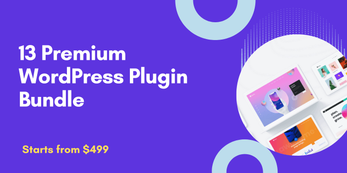 13 Premium WordPress Plugins Bundle