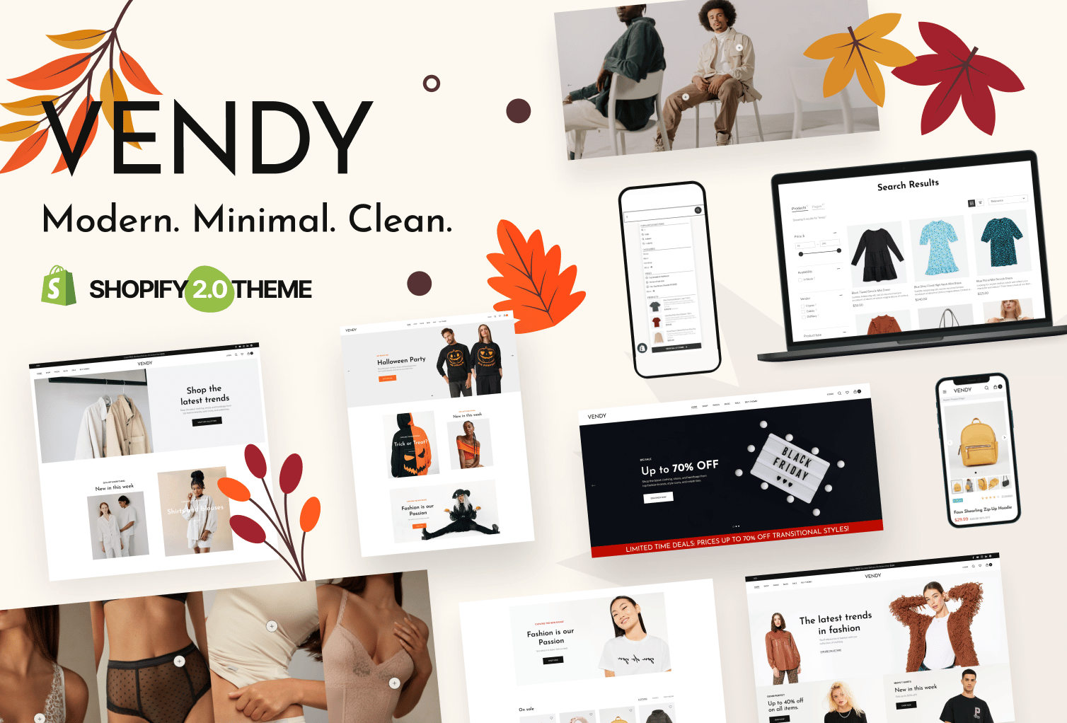 Vendy - Multipurpose Shopify Theme for Fashion