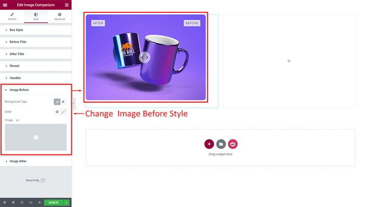 Change Image Before Style