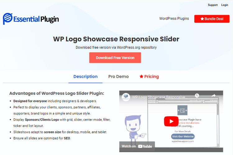 WP Logo Showcase Responsive Slider and Carousel