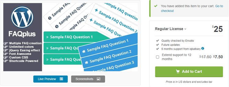FAQPlus - WordPress FAQ Plugin
