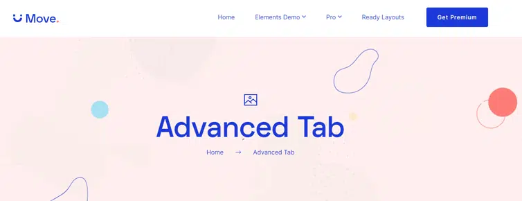 Move Addons Advance Tab