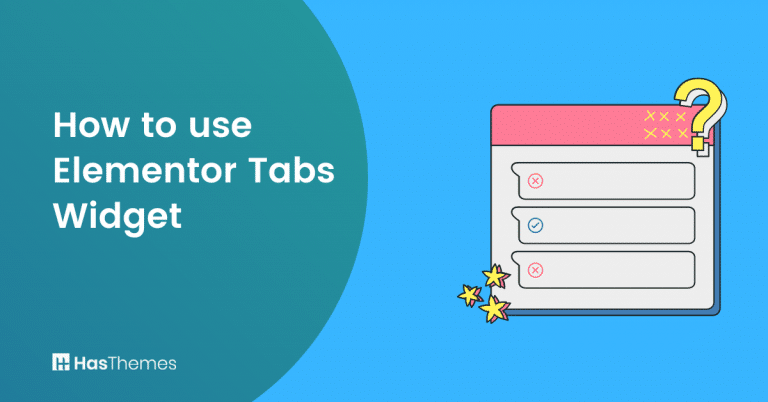 How to use Elementor Tabs Widget