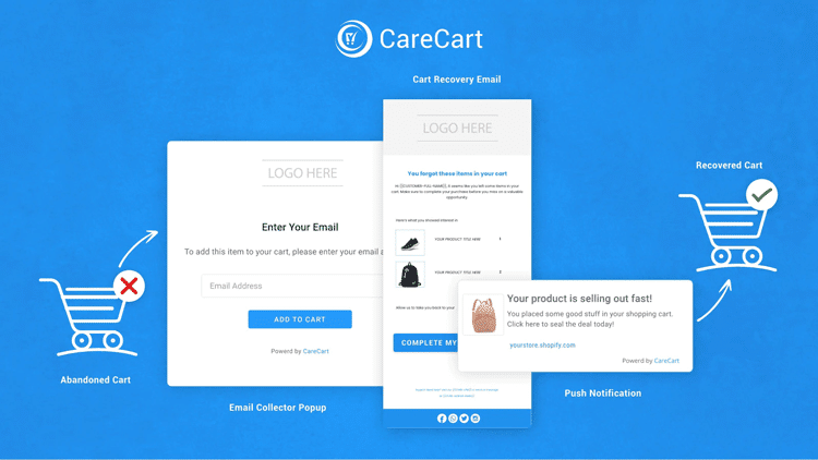 Abandoned Cart Recovery Email
