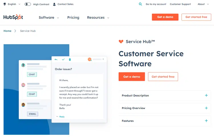 HubSpot Service Hub