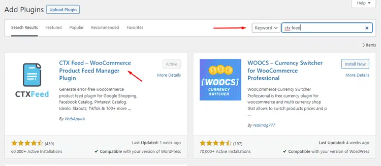 Install and Activate CTX Plugin