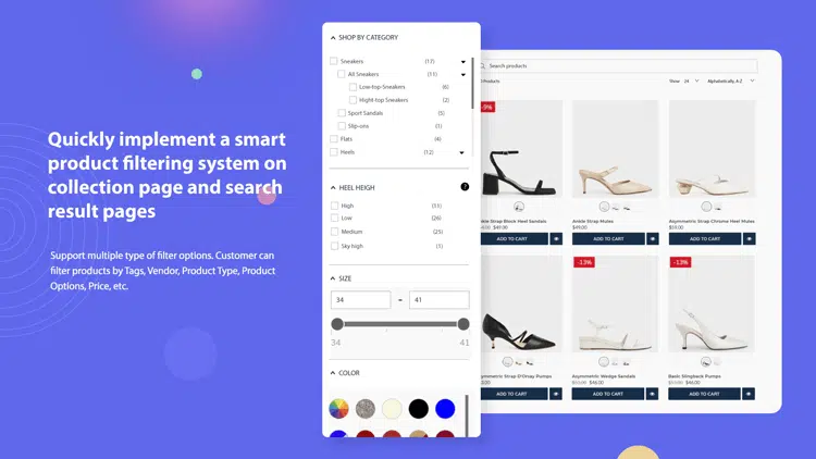 Smart Product Filter and Search