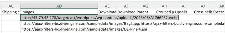 Paste the URL of the image in your WordPress media library