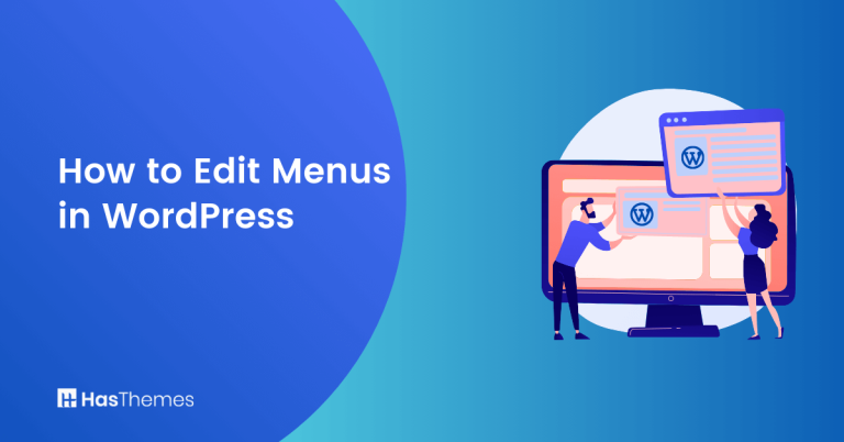 How to Edit Menus in WordPress