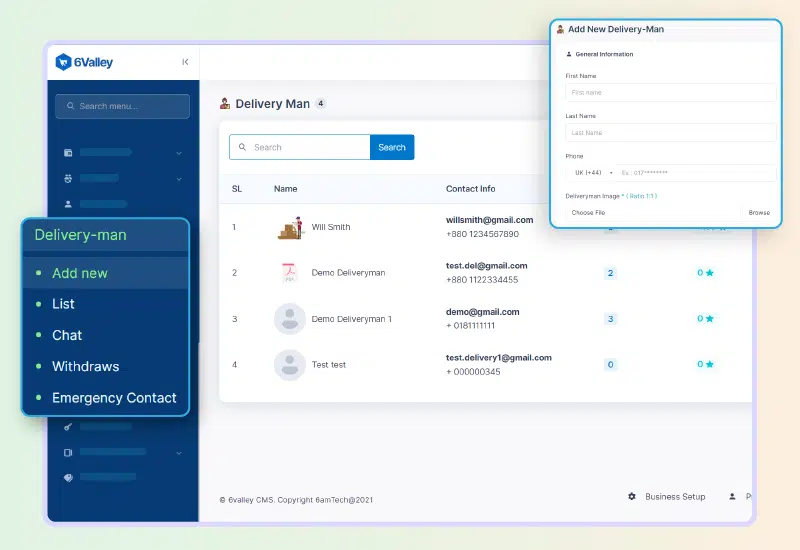 Advanced Delivery Options