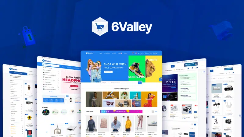6Valley Multiple Theme Supported
