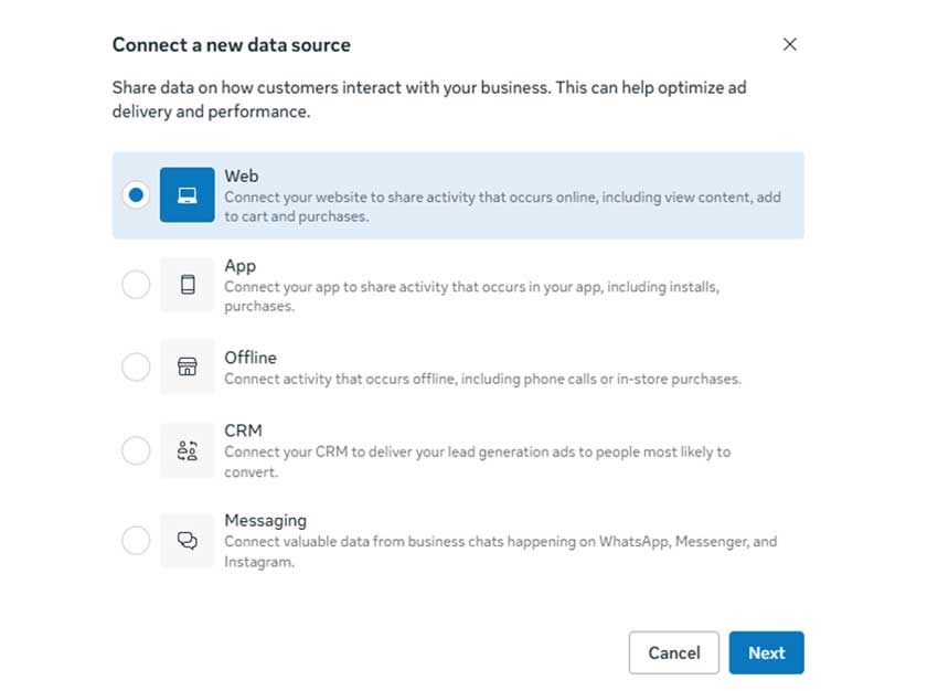 Connect to New Data Source