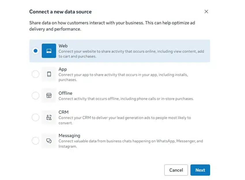 Connect to New Data Source