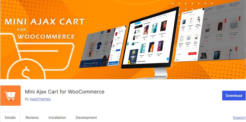 Mini Ajax Cart for WooCommerce
