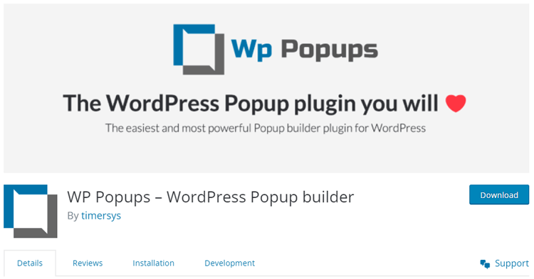 WP Popups - WordPress Popup Builder