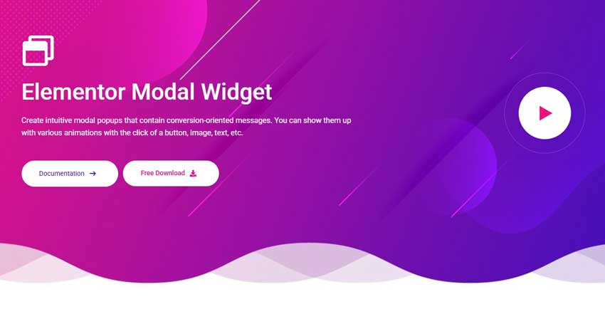Elementor Modal Widget by HT Mega