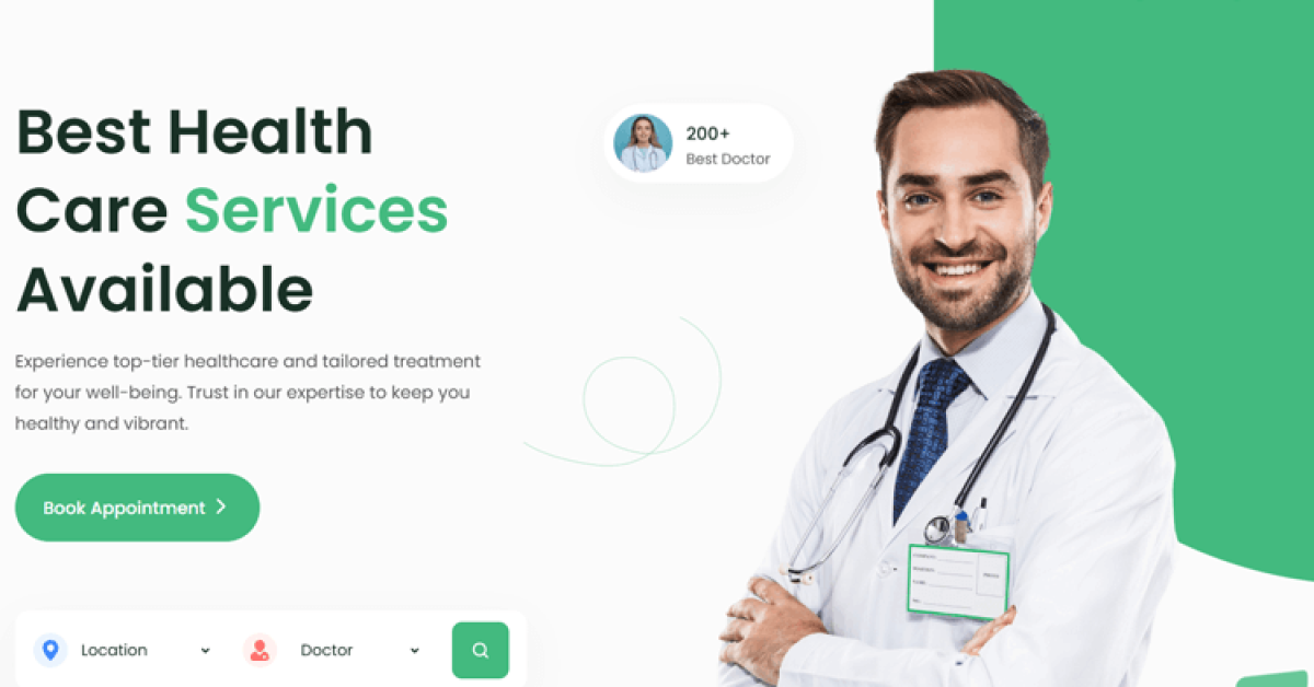 Medcare Hospital Website Template