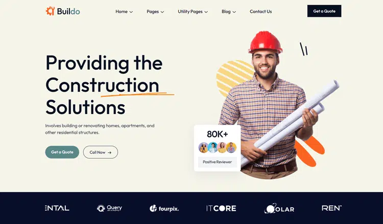 Buildo - Construction Website Template