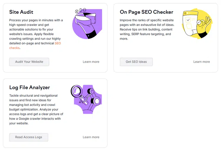SEO Features and Technical SEO Tools