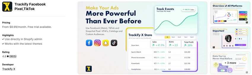Trackify Facebook Pixel App